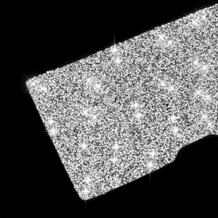 Auto-Wasserbecher-Aufbewahrungsbox-Panel, Diamant-Dekorationsaufkleber, Linkslenker, Water Cup Storage Box Panel – Bild 3