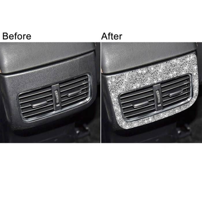 Für Mazda CX-5 2017–2018, Auto-Hinterauspuff-Entlüftungs-Diamant-dekorativer Aufkleber, linker und rechter Antrieb, universell – Bild 7