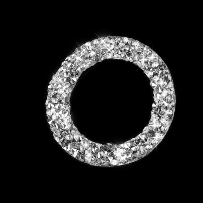 Auto-Zündschalter-Schlüsselloch-Diamant-Dekorationsaufkleber, Linkslenker, Ignition Switch Keyhole – Bild 3