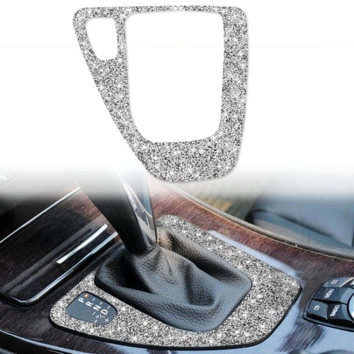 Für BMW 3er E90 / E92 2005–2012, Auto-Schalttafel-Diamant-dekorativer Aufkleber, linker Antrieb – Bild 1