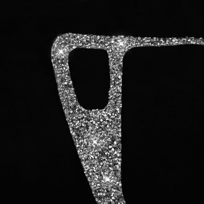 Für BMW 3er E90 / E92 2005–2012, Auto-Schalttafel-Diamant-dekorativer Aufkleber, linker Antrieb – Bild 3