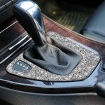 Für BMW 3er E90 / E92 2005–2012, Auto-Schalttafel-Diamant-dekorativer Aufkleber, linker Antrieb – Bild 6