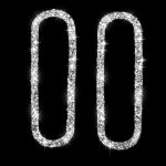 Auto-Luftauslass-Diamant-Dekorationsaufkleber links und rechts, Linkslenker, Left and Right Air Outlet – Bild 3