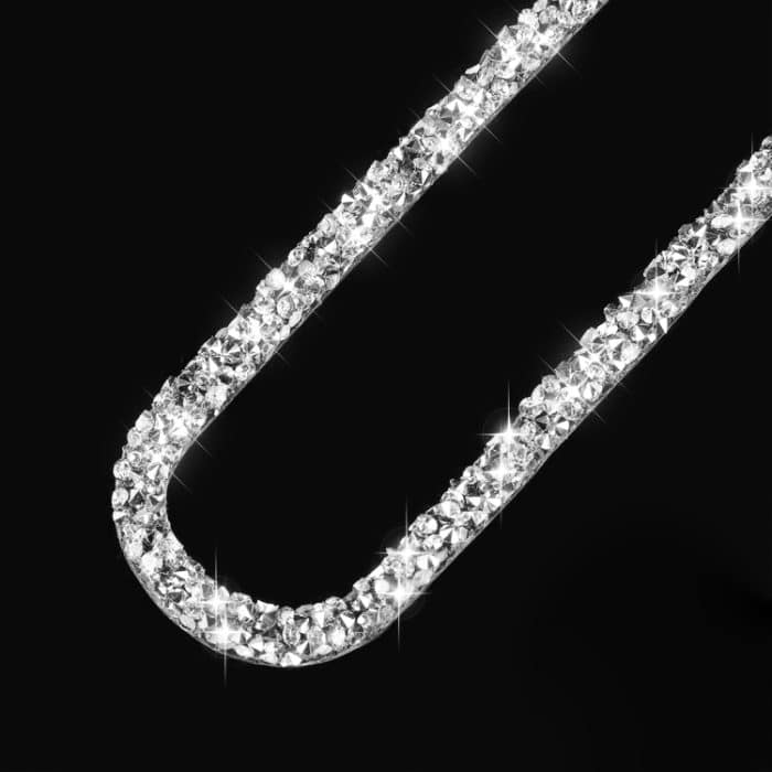 Auto-Luftauslass-Diamant-Dekorationsaufkleber links und rechts, Linkslenker, Left and Right Air Outlet – Bild 4