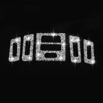 Für BMW 3er E90 / E92 / E93 2005–2012 Premium-Auto-Luftauslass-Diamant-dekorativer Aufkleber – Bild 2