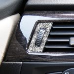 Für BMW 3er E90 / E92 / E93 2005–2012 Premium-Auto-Luftauslass-Diamant-dekorativer Aufkleber – Bild 6