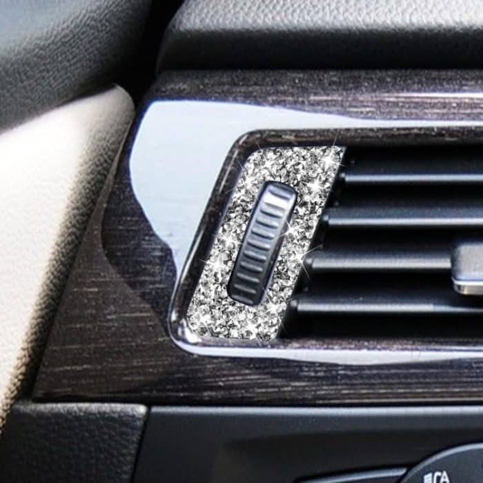 Für BMW 3er E90 / E92 / E93 2005–2012 Premium-Auto-Luftauslass-Diamant-dekorativer Aufkleber – Bild 6