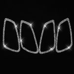 Autotürgriffrahmen Diamant dekorativer Aufkleber für BMW 3er E90 2005-2012, modifiziert 320i / 318i / 325i – Bild 2