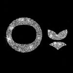 Für Mazda CX-5 2017–2018, Auto-Lenkrad-Panel, Diamant-dekorativer Aufkleber, linker und rechter Antrieb, universell – Bild 2