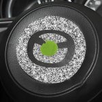 Für Mazda CX-5 2017–2018, Auto-Lenkrad-Panel, Diamant-dekorativer Aufkleber, linker und rechter Antrieb, universell – Bild 5