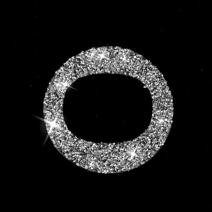 Für Mazda CX-5 2017-2018 Auto-Lenkradkreis-Diamant-dekorativer Aufkleber, linker und rechter Antrieb Universal – Bild 2