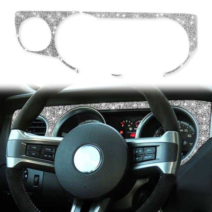 3 Stück Auto-Aufkleber für linken Luftauslass, Armaturenbrett, Diamant-Dekoration, Linkslenker, Left Air Outlet Dashboard – Bild 1