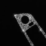 Für BMW 3er E90 / 320i / 325i 2005–2012, Auto-Fensterheber-Panel, 35,8 cm, Diamant-dekorativer Aufkleber, linker Antrieb – Bild 3