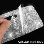 Für BMW 3er E90 / 320i / 325i 2005–2012, Auto-Fensterheber-Panel, 35,8 cm, Diamant-dekorativer Aufkleber, linker Antrieb – Bild 4