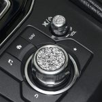 Für Mazda3/6/CX-9/CX-5 Auto Multimedia-Taste Diamant Dekorative Aufkleber, Links und Rechts Stick Universal – Bild 5