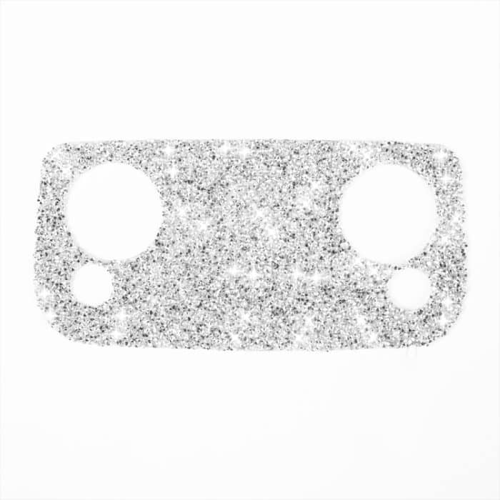 2 Stück Auto-Leselicht-Diamant-Dekorationsaufkleber, Linkslenker, Reading Light – Bild 2