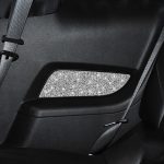 2 Stück Diamant-Dekorationsaufkleber für die hintere Türverkleidung des Autos, Linkslenker, Rear Door Panel – Bild 7