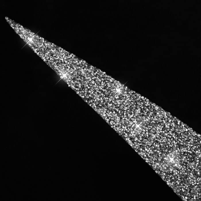 Für BMW 3er E90 / 318i / 320i / 325i 2005-2008 Auto-Licht-Augenbraue-Diamant-dekorativer Aufkleber – Bild 3