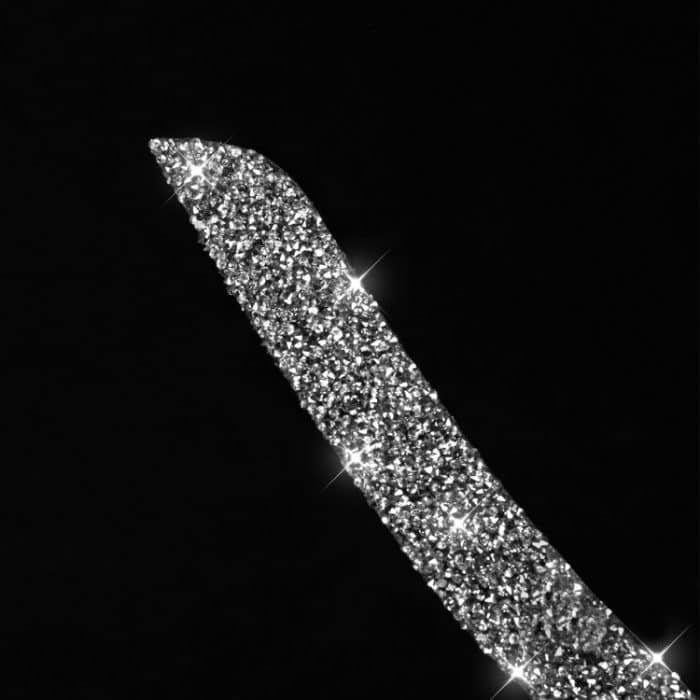 Für BMW 3er E90 / 318i / 320i / 325i 2005-2008 Auto-Licht-Augenbraue-Diamant-dekorativer Aufkleber – Bild 4