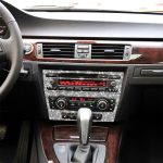 Für BMW 3er E90 / E92 2005–2012, Auto-Klimaanlage, CD-Bedienfeld, grundlegender Diamant-dekorativer Aufkleber – Bild 6