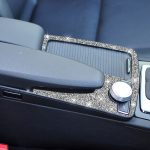 Für Mercedes-Benz C-Klasse W204 2007–2013, Auto-Schalttafel, Diamant-dekorativer Aufkleber, Rechtslenker