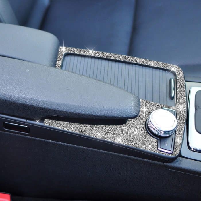 EDA0057923.jpg Für Mercedes-Benz C-Klasse W204 2007–2013, Auto-Schalttafel, Diamant-dekorativer Aufkleber, Rechtslenker – Bild 1