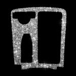 Für Mercedes-Benz C-Klasse W204 2007–2013, Auto-Schalttafel, Diamant-dekorativer Aufkleber, Linkslenker – Bild 2