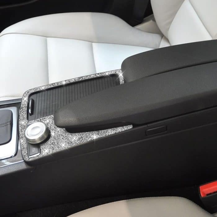 Für Mercedes-Benz C-Klasse W204 2007–2013, Auto-Schalttafel, Diamant-dekorativer Aufkleber, Linkslenker – Bild 5