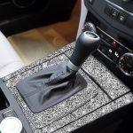 Für Mercedes-Benz C-Klasse W204 2007–2013, Auto-Zahnradsatz, Diamant-dekorativer Aufkleber, Rechtslenker