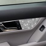 Für Mercedes-Benz C-Klasse W204 2007–2013, Autositzverstellung, ein Diamant-dekorativer Aufkleber, Rechtslenker – Bild 5