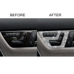 Für Mercedes-Benz C-Klasse W204 2007–2013, Autositzverstellung, ein Diamant-dekorativer Aufkleber, Rechtslenker – Bild 6