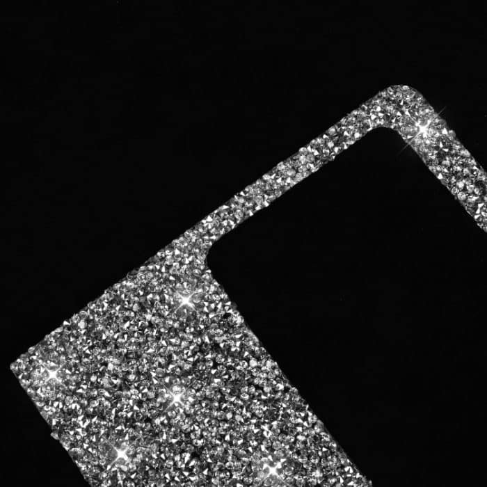 Für BMW 3er E90 / E92 2005–2012, Auto-Rücksitz-Klimaanlage, A-Typ, Diamant-dekorativer Aufkleber – Bild 3