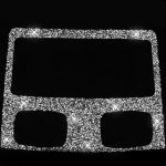 Für BMW 3er E90 / E92 2005–2012, Auto-Rücksitz-Klimaanlage, B-Typ, Diamant-dekorativer Aufkleber – Bild 2