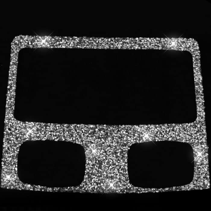 Für BMW 3er E90 / E92 2005–2012, Auto-Rücksitz-Klimaanlage, B-Typ, Diamant-dekorativer Aufkleber – Bild 2