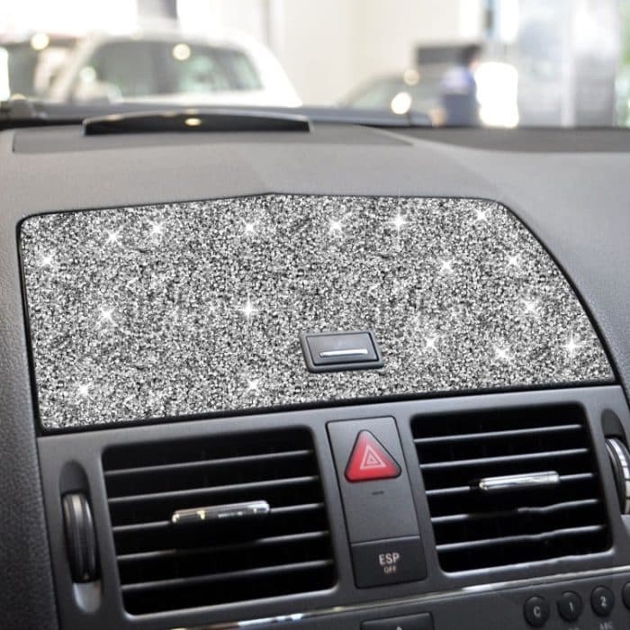 Für Mercedes-Benz C-Klasse W204 2007–2010, Autokonsolen-Navigation, Diamant-dekorativer Aufkleber, linker und rechter Antrieb – Bild 1