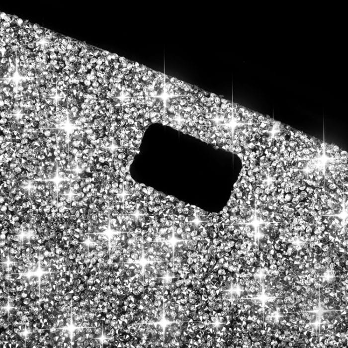 Für Mercedes-Benz C-Klasse W204 2007–2010, Autokonsolen-Navigation, Diamant-dekorativer Aufkleber, linker und rechter Antrieb – Bild 3