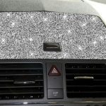 Für Mercedes-Benz C-Klasse W204 2007–2010, Autokonsolen-Navigation, Diamant-dekorativer Aufkleber, linker und rechter Antrieb – Bild 5