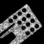 Für Mercedes-Benz C-Klasse W204 2007–2010, Auto-Zentralsteuerung B, Diamant-dekorativer Aufkleber, linker und rechter Antrieb – Bild 3