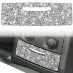 Für BMW 3er E90 / E92 2005–2012, Auto-Rücksitz-Klimaanlage, Diamant-dekorativer Aufkleber