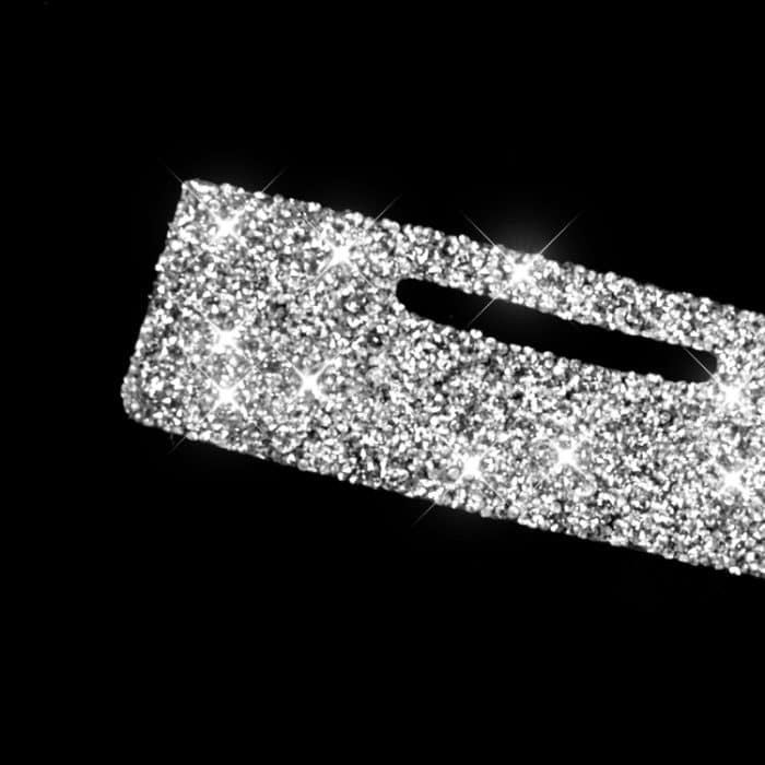 Für BMW 3er E90 / E92 2005–2012, Auto-Rücksitz-Klimaanlage, Diamant-dekorativer Aufkleber – Bild 3