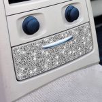 Für BMW 3er E90 / E92 2005–2012, Auto-Rücksitz-Klimaanlage, Diamant-dekorativer Aufkleber – Bild 5