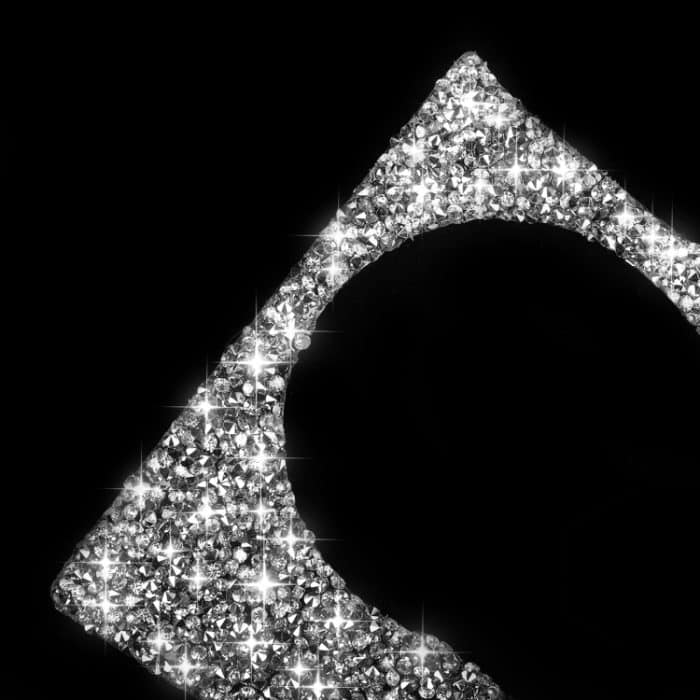 Für Mercedes-Benz C-Klasse W204 2011–2013, Auto-AC-Knopf, Bedienfeld, ein Diamant-dekorativer Aufkleber, linker und rechter Antrieb – Bild 3