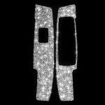 Für Mercedes-Benz C-Klasse W204 2007–2013, Auto-Fensterheber, Diamant-dekorativer Aufkleber, linker Antrieb – Bild 2