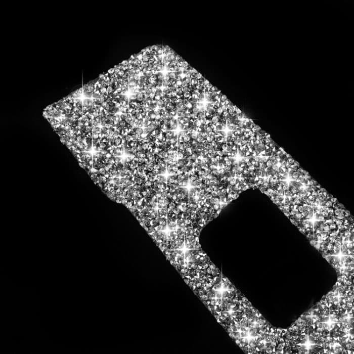 Für Mercedes-Benz C-Klasse W204 2007–2013, Auto-Fensterheber, Diamant-dekorativer Aufkleber, linker Antrieb – Bild 3