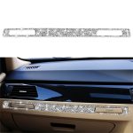 Für BMW 3er E90 / E92 / E93 2005–2012, Auto-Beifahrerseite, Mittelsteuerung, Diamant-dekorativer Aufkleber, Rechtsantrieb