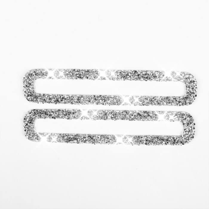 Autotür-Luftauslass-Diamant-Dekorationsaufkleber, linker und rechter Antrieb, Door Air Outlet – Bild 2