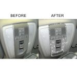 Für Mercedes-Benz C-Klasse W204 2007–2013, Auto-Leselicht, Diamant-dekorativer Aufkleber, linker und rechter Antrieb – Bild 6