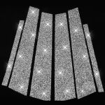 Für BMW 3er E90 2005–2012, B-Säule, Diamant-dekorativer Aufkleber – Bild 2