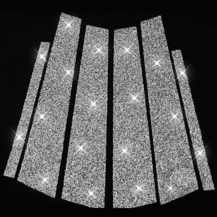 Für BMW 3er E90 2005–2012, B-Säule, Diamant-dekorativer Aufkleber – Bild 2