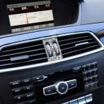 Für Mercedes-Benz C-Klasse W204 2011–2013, Auto-Mittelluftauslass-Diamant-dekorativer Aufkleber, linker und rechter Antrieb